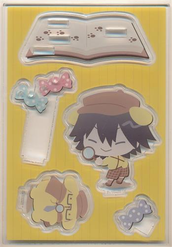 文豪ストレイドッグス×サンリオキャラクターズ アクセサリースタンド 江戸川乱歩×ポムポムプリン