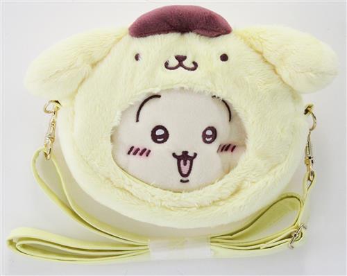 【未開封】ちいかわ×サンリオキャラクターズ ポシェット うさぎ×ポムポムプリン