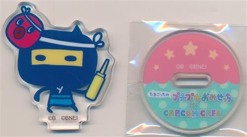 たまごっちのプチプチおみせっち×CAPCOM CAFE トレーディングミニアクリルスタンド ござるっち