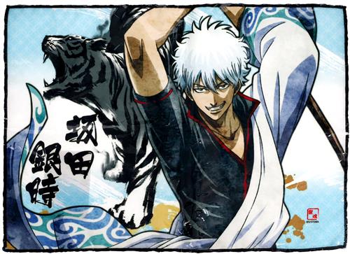 銀魂 布ポスター 坂田銀時 【銀魂×ナンジャタウン 影うつし -坂田銀時-】