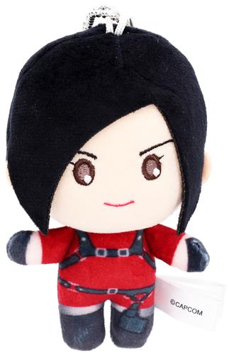 バイオハザード コレクタブルぬいぐるみキーチェーン エイダ・ウォン 【ユニバーサル・スタジオ・ジャパン限定】