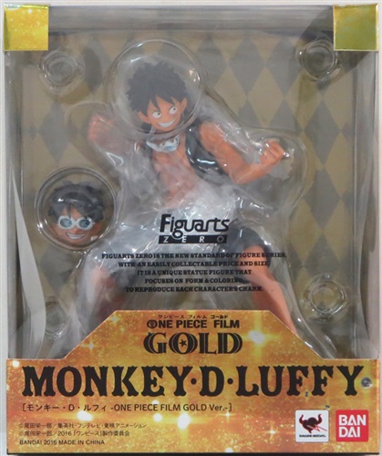 フィギュアーツZERO ONE PIECE モンキー・D・ルフィ -ONE PIECE FILM GOLD Ver.- 【フィギュア】[バンダイ]