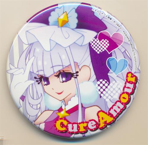 プリキュアオールスターズ 上北ふたご 缶バッジ キュアアムール プリキュアオールスターズ 上北ふたご 缶バッジ キュアアムール
