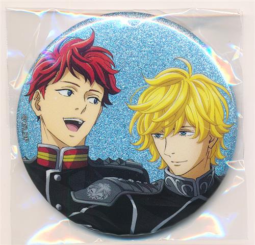 銀河英雄伝説 Die Neue These AnimeJapan 2025 AJガチャ 缶バッジ B ラインハルト・フォン・ローエングラム&ジークフリード・キルヒアイス