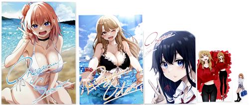 C102新刊セット 色(俺ガイル・彩+俺ガイル・夏+Oregairu C102+ポストカード+ステッカー) 【やはり俺の青春ラブコメはまちがっている。】[ライト][Liss]