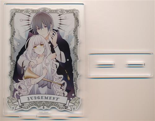 闇色の魔珠 描きおろしイラストアクリルスタンド フィン・シディム・スターニス&ガリカ・ローサ・スターニス 【ステラセット フィンver.内容物】