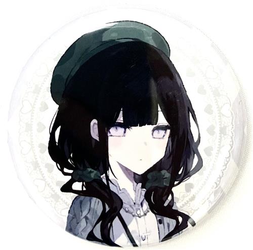 魔法少女ノ魔女裁判×BOOK OFF 缶バッジコレクション ガーリーファッションver. 黒部ナノカ