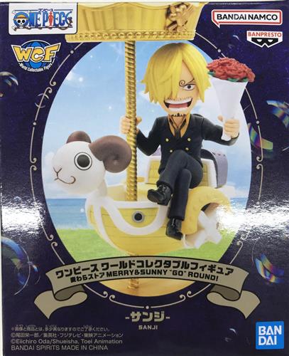 【未開封】ONE PIECE ワールドコレクタブルフィギュア-麦わらストア MERRY&SUNNY "GO" ROUND!- サンジ [東映アニメーション(東映動画)]