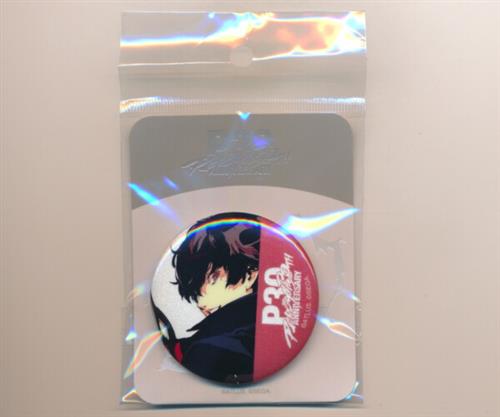ペルソナ 30th KV 缶バッジ (P5) 主人公(雨宮蓮/ジョーカー)