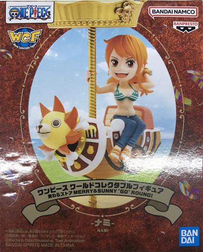 【未開封】ONE PIECE ワールドコレクタブルフィギュア-麦わらストア MERRY&SUNNY "GO" ROUND!- ナミ 【フィギュア】[東映アニメーション(東映動画)]