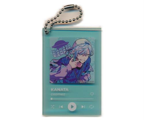 Paradox Live×COLLABO CAFE HONPO BLANC 音楽プレイヤー風アクリルチャーム B 矢戸乃上珂波汰(KANATA)