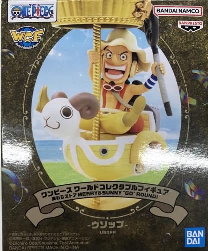【未開封】ONE PIECE ワールドコレクタブルフィギュア-麦わらストア MERRY&SUNNY "GO" ROUND!- ウソップ 【フィギュア】[東映アニメーション(東映動画)]