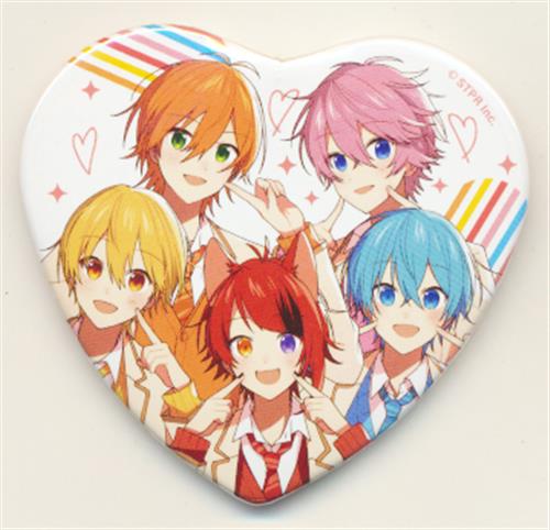 すとぷり すとぷりハート缶バッジくじ 2022 Strawberry Summer ver.!! 集合 B