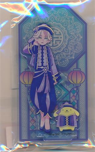 東京リベンジャーズ×サンリオキャラクターズ 背景付きアクリルスタンド 乾青宗&ポムポムプリン