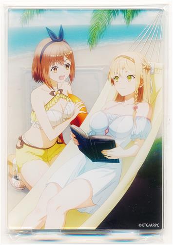 ライザのアトリエ ～常闇の女王と秘密の隠れ家～ 描き下ろしアクリルスタンド ライザリン・シュタウト&クラウディア・バレンツ 【アニメイト BD/DVD全巻購入特典】