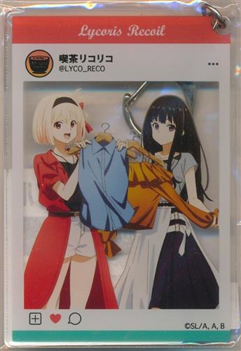 リコリス・リコイル Shopping in Treevillage～千束&たきなのお買い物日和～ アクリルキーホルダー 錦木千束&井ノ上たきな