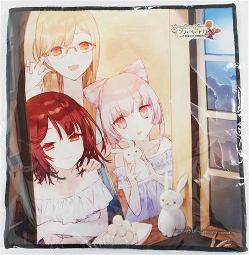【未開封】ソフィーのアトリエ 10周年記念オンラインくじ D賞 マイクロファイバータオル ソフィー・ノイエンミュラー&モニカ・エルメンライヒ&コルネリア