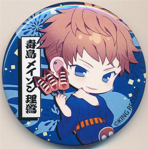 ヒプノシスマイク-Division Rap Battle- トレーディング缶バッジ 毒島メイソン理鶯(Crazy M)