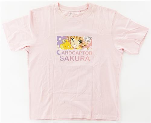 カードキャプターさくら クリアカード編×UNIQLO UT グラフィックTシャツ 木之本桜&ケルベロス (Lサイズ)