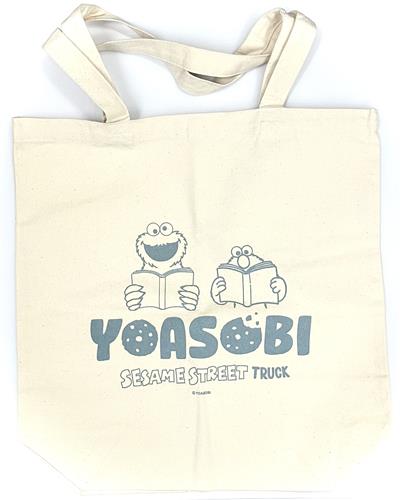 YOASOBI × セサミストリート SESAME STREET TRUCK YOASOBI TOTE natural