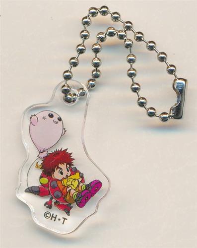 デジモンアドベンチャー 25周年記念カフェ ぼくらのメモリーズ×and GALLERY Collaboration Cafe キータグ 泉光子郎&テントモン