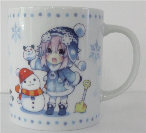 超次元ゲイム ネプテューヌ つなこミュージアムmk2開催記念 雪ねぷマグカップ ネプテューヌ