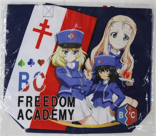 ガールズ&パンツァー 最終章 撥水肩掛けトートバッグ BC自由学園 押田&マリー&安藤