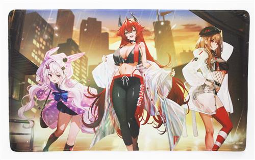 【未開封】勝利の女神:NIKKE ラバーマット～アーバン・レイニーディ～ ラピ&レッドフード&アリス A