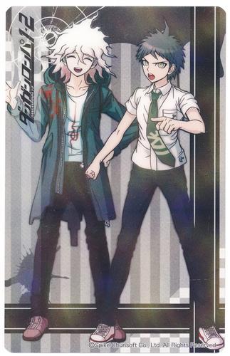 ダンガンロンパ 1・2 Reload PVCクリアしおり vol.1 狛枝凪斗&日向創 (レンズ・ミラ仕様)