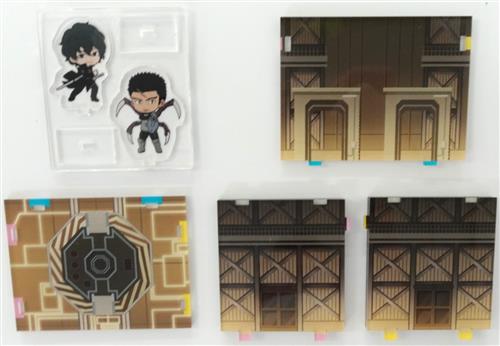 ワールドトリガー アクリルdeタワー 格納庫 太刀川慶&ガトリン