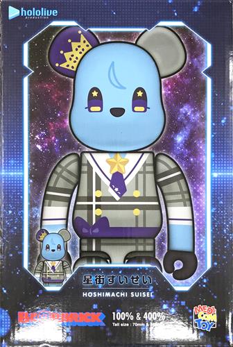 hololive×BE＠RBRICK 星街すいせい 100%&400% 【フィギュア】[カバー]