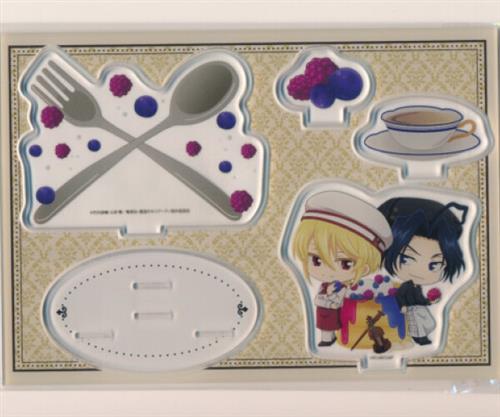 【未開封】憂国のモリアーティ アクリルジオラマ きゃらどるちぇ ウィリアム・ジェームズ・モリアーティ&シャーロック・ホームズ