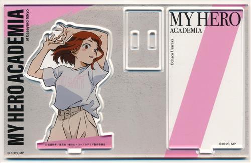 僕のヒーローアカデミア SPECIAL POPUP MY HERO ACADEMIA"T-shirts! T-shirts!!" at baseyard tokyo アクリルスタンド カードデザインVer. 麗日お茶子