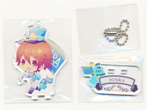 TSUKIPRO THE ANIMATION×アニメイトカフェ トレーディングアクリルスタンドキーホルダー Happy Marching ver. 大原空