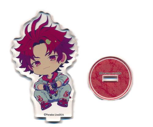 Paradox Live×COLLABO CAFE HONPO BLANC ちびキャラアクリルスタンド A 朱雀野アレン(SUZAKU)