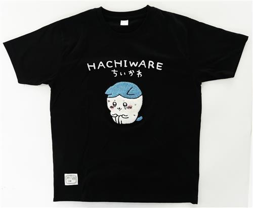 ちいかわ×しまむら 半袖Tシャツ ハチワレ (Mサイズ)