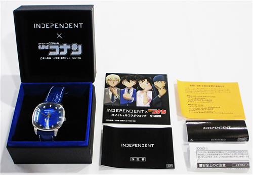 名探偵コナン×INDEPENDENT オフィシャルコラボウォッチ 工藤新一