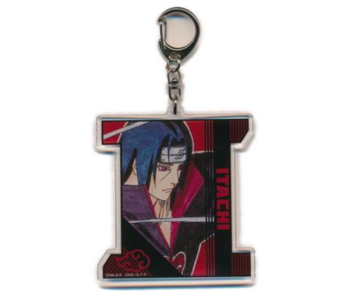 NARUTO-ナルト- トレーディングイニシャルアクリルキーホルダー NARUTOP99 うちはイタチ