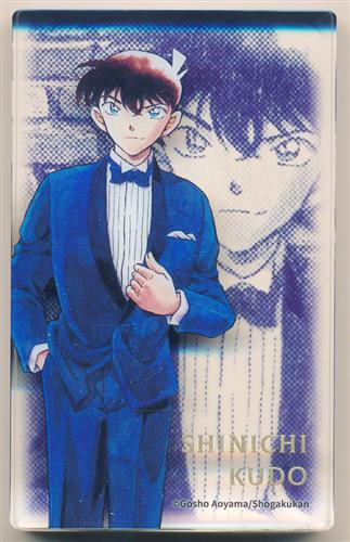 名探偵コナン -連載30周年記念- 名探偵コナン展 アクリルブロック(大) 工藤新一