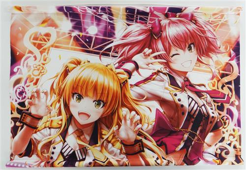 アイドルマスター シンデレラガールズ B2タペストリー 城ヶ崎莉嘉&城ヶ崎美嘉  [翠燕][翠苑]