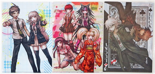 【未開封】スーパーダンガンロンパ 2 さよなら絶望学園 クリアファイルセット Vol.3