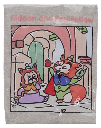 【未開封】ピノキオ ディズニー×Avail Tシャツ グレー J・ワシントン・ファウルフェロー(正直ジョン)&ギデオン