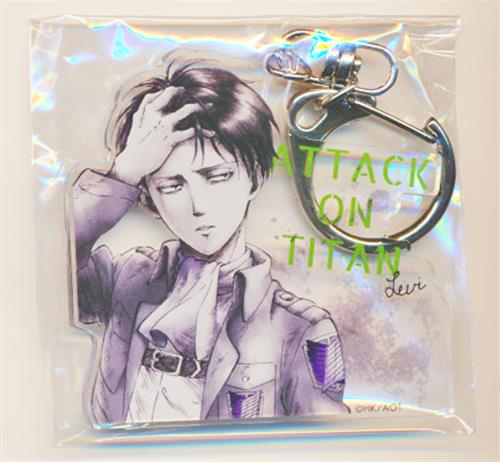 進撃の巨人 リヴァイ WITSTUDIO キーホルダー リヴァイ兵長 アクキー 進撃の巨人 リヴァイ WIT STUDIO アクリルキーホルダー