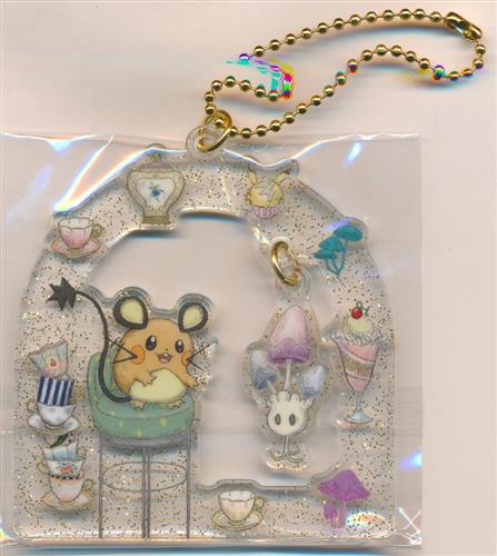 ポケットモンスター アクリルチャームコレクション Pokemon Mysterious Tea Party デデンネ&ネマシュ