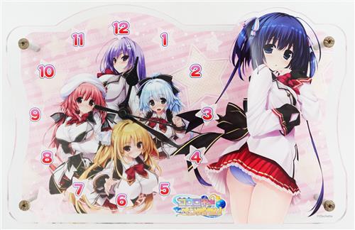 ココロネ=ペンデュラム! アクリル時計 【初回限定版 トレーダー限定有償特典付版内容物】