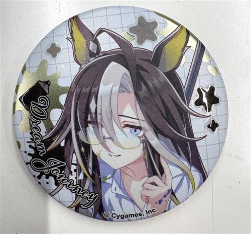 ウマ娘 プリティーダービー NAMCO Promotion third ゴージャス缶バッジコレクション ペインタースタイル ドリームジャーニーA