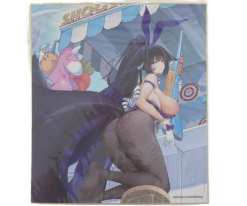 MAGICくじ アズールレーン バニーナイト ～指揮官とうさぎの夢～ F-1賞 コレクション色紙 武蔵
