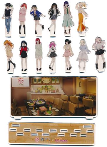 ラブライブ!虹ヶ咲学園スクールアイドル同好会 描き下ろしアクリルジオラマ