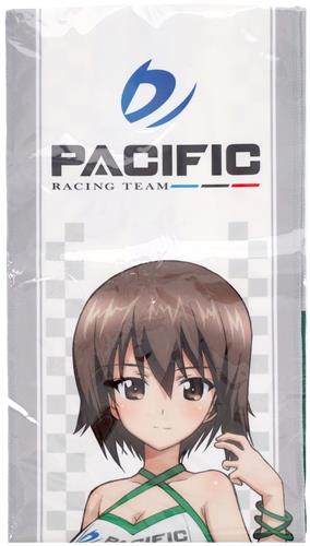 ガールズ&パンツァー×PACIFIC RACING TEAM 2015 マフラータオル 西住