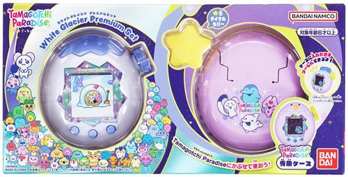 たまごっち Tamagotchi Paradise White Glacier Premium Set